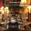 Old Fashioned Style Vintage Music Box ABS Retro Telephone Decor  Home Decoration