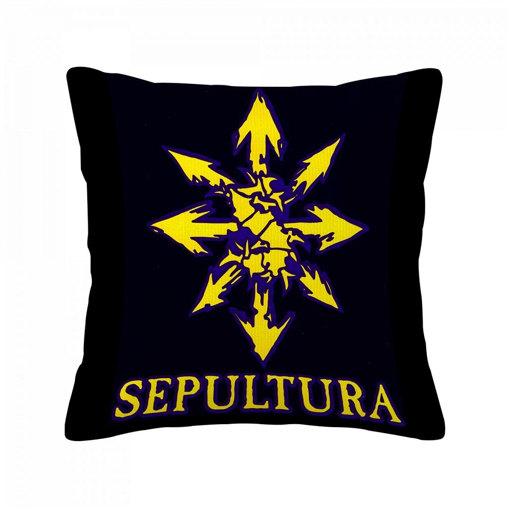 S-Sepulturas Тяжелая Рок-группа Наволочка Декоративные Чехлы для Подушек Для Подушек в Гостиную Персонализированные Подарки Чехол Подушка Аниме