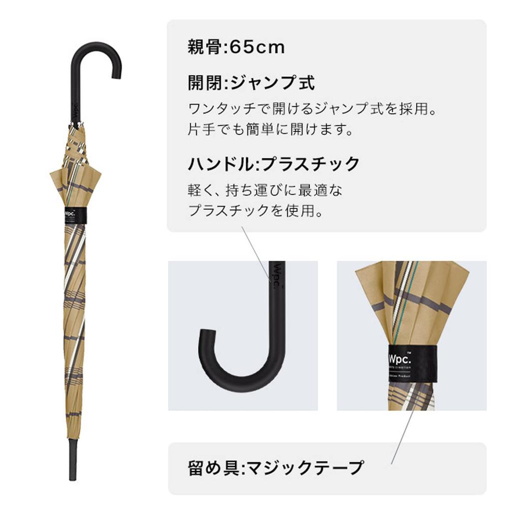 Длинные унисекс базовые прыжки Sunny или Rainy Wpc. (Всемирная партия) Зонт, Черный, Зонт, Женский