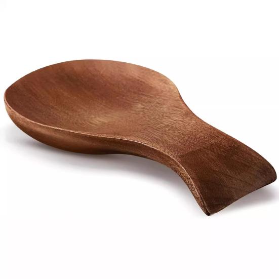 Spoon Rest Cooking Spoon Holder Wooden Utensil Stand Kitchen Counter Spatula Dish Rack Organizer Home Decor