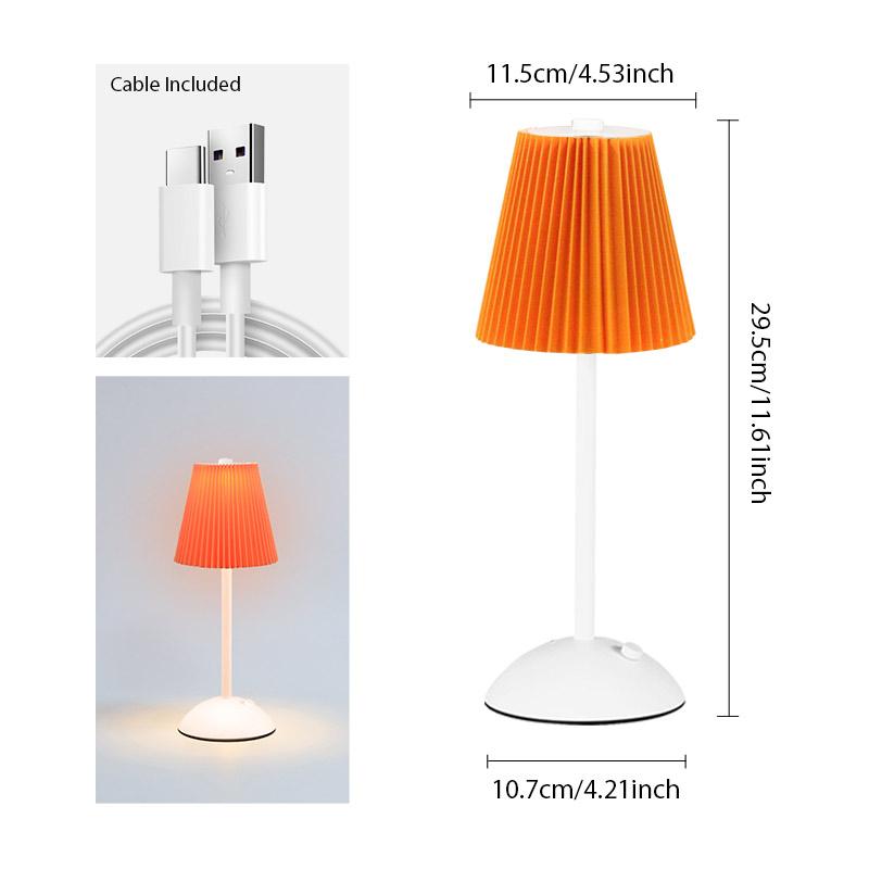 Перезаряжаемые светодиодные настольные лампы Сенсорная настольная лампа Беспроводной ночник Ресторан Бар Настольное освещение для настроения Барное украшение