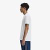 Fred Perry [Sharp] Футболка с двойным принтом - Белоснежный/Глубокий мятный/Сохо Затмение Afpm2611588-94A