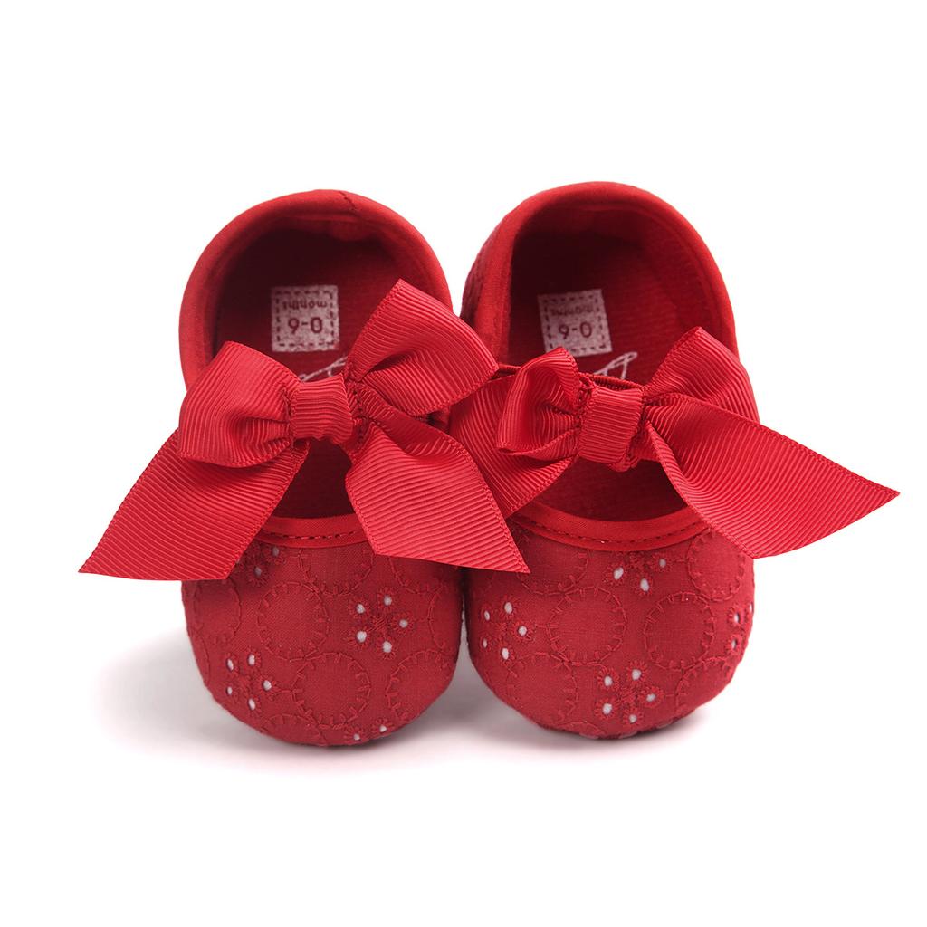 MYGGPP Bow Baby Princess Shoes Мягкая подошва Обувь для малышей Детская обувь