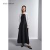 Texture long sleeved shirt for women's spring new fashion casual loose thin top