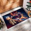 Lionel Messi Printed Crystal Velvet Rug Non‑Slip Crystal Velvet Carpet For Sofa Bedroom Indoor Home Decoration