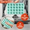 Silicone Muffin Pan 24 Cups Nonstick Cake Mold for Baking Mini Egg Bites High Heat Resistance Easy Release Versatile Mini Cupcake Pans