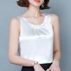 Атласный жилет без рукавов, камзол, женская одежда, жилет с кружевной строчкой внутри и снаружи весной и осенью, женская свободная нижняя рубашка в западном стиле Tide