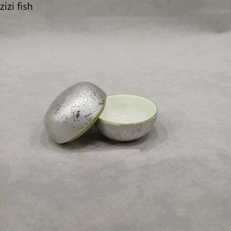 Керамическая посуда с крышкой Круглая десертная тарелка Обеденные тарелки Чаша для сухого льда Фруктовая тарелка Салатница Миски для закусок Поднос для димсамов