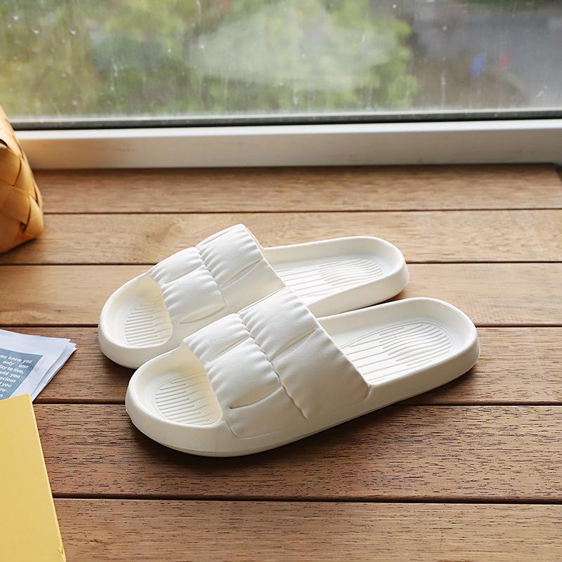 Summer Soft Sole EVA Household Slippers Women's Non Slip Home Bathroom Shower Couple Cool Slippers