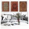 Posters and Prints Antique Persian Carpets Retro Wall Art Canvas Painting Pictures Home Decor Oriental Rugs Pattern Vintage