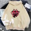 Popular Anime Pattern Printed Hooded Men's and Women's Casual Loose Hooded Sweatshirt Unisex Streetwear
