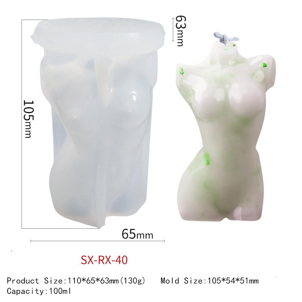 Human Body Silicone Mold Candle Mold Aromatherapy Plaster Abrasive Diy Tool