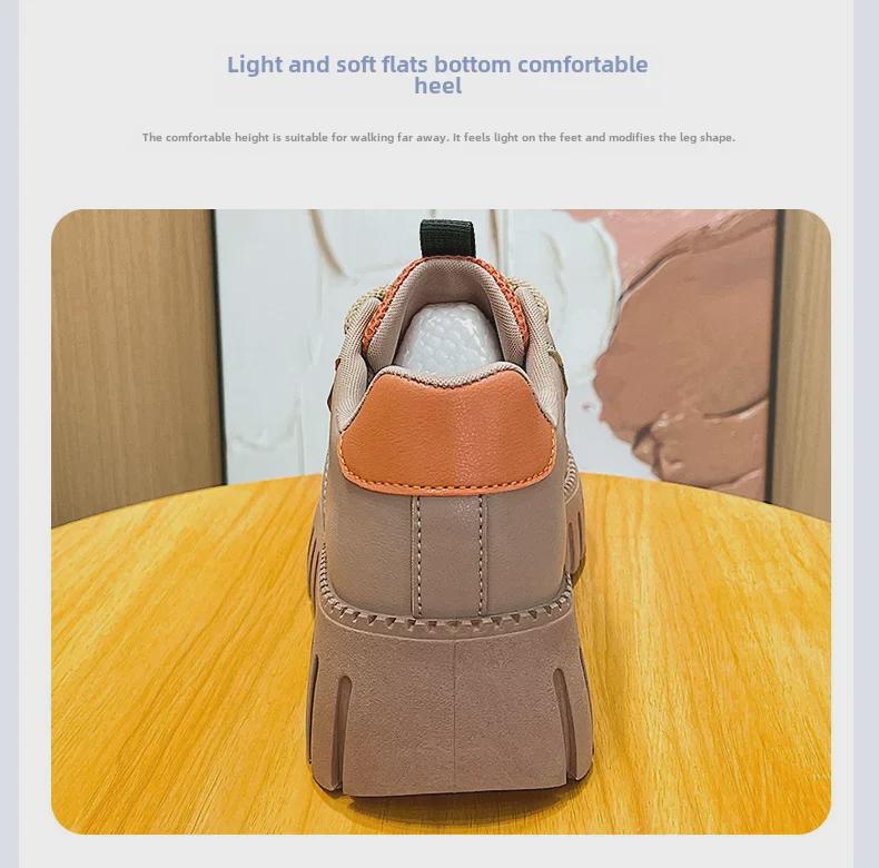 Весенние модные женские туфли в стиле Форреста Гампа 2025 года — повседневные, универсальные, мягкие кроссовки для студентов