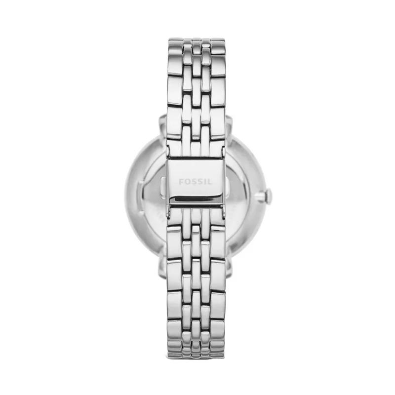 FOSSIL Jacqueline Collection Wrist Watch Quartz Movement Stainless Steel Strap 36mm Silver Dial Women's Watch ES3545