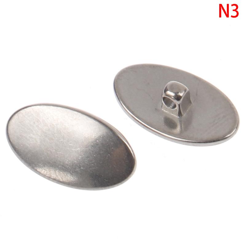 1 пара носоупоров титановые каплевидные ввинчивающиеся для очков противоскользящий фиксатор