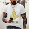 Vintage Men's T Shirt 3d Sparta Print Short Sleeve Tops Summer Street Hip Hop T-shirts For Men Oversized Tee Shirt Man Clothing