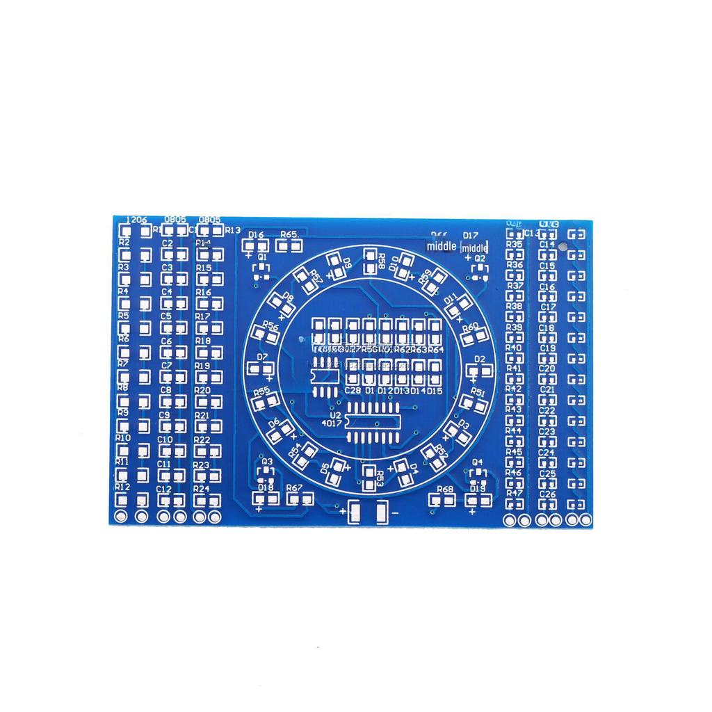 SMD вращающийся водяной светильник DIY Kit: Практикум по сварке компонентов для отработки навыков