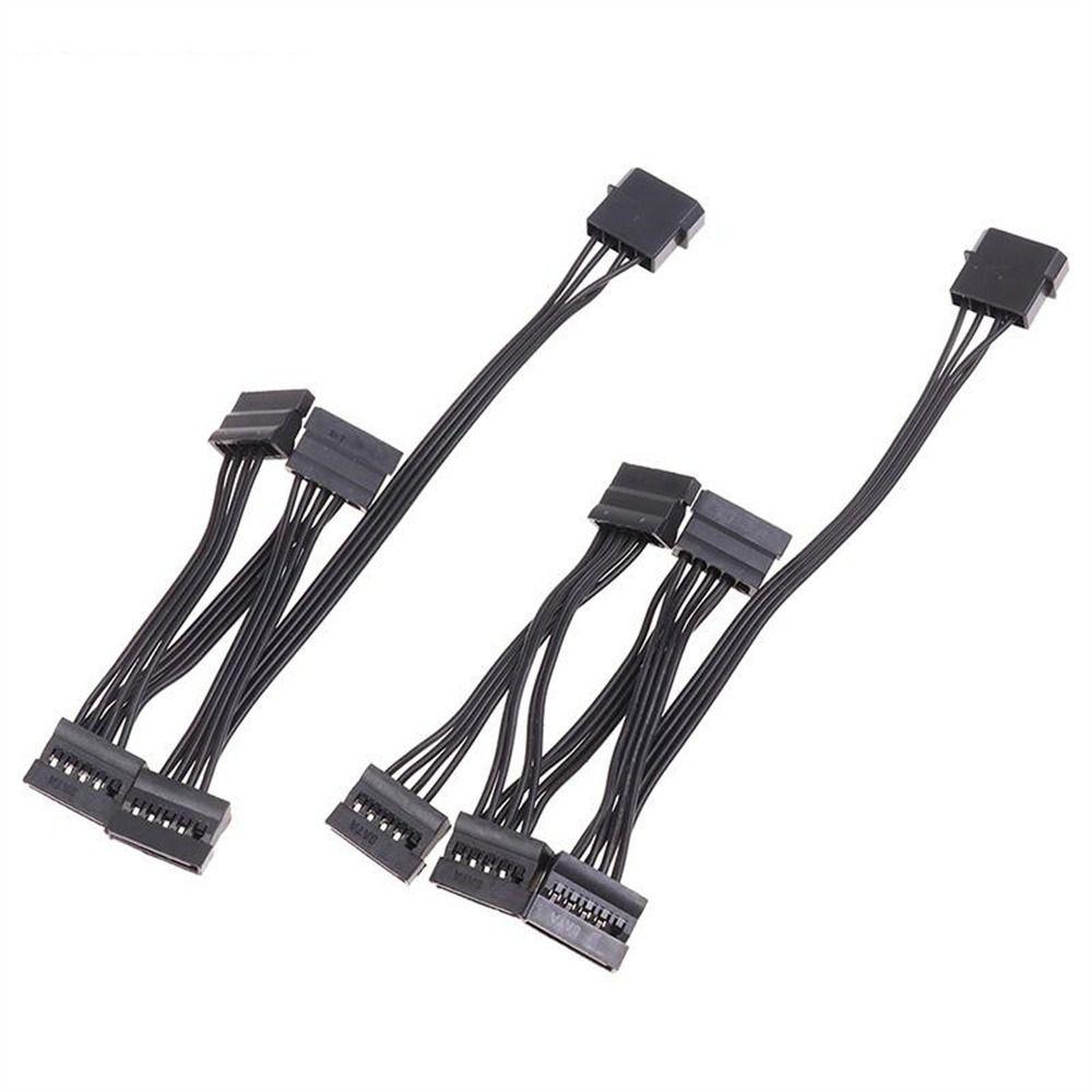 Кабель питания жесткого диска между мужчинами и женщинами, 4-контактный адаптер SATA-сплиттер для жесткого диска/HDD SSD