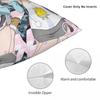 Pillow Cover Japanese Anime Super Sonico Manga Custom Diy Cushion Cover Pillow Case For Chair Sofa Home Decoration Pillowcases