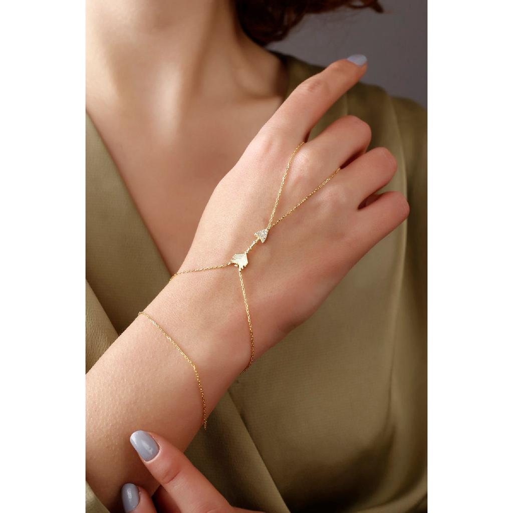 Стрела из циркония из серебра 925 пробы, Ахмеран