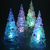 LED Electronic Toys Home Table Party Decor Charm Merry LED Color Changing Mini Christmas Xmas Tree