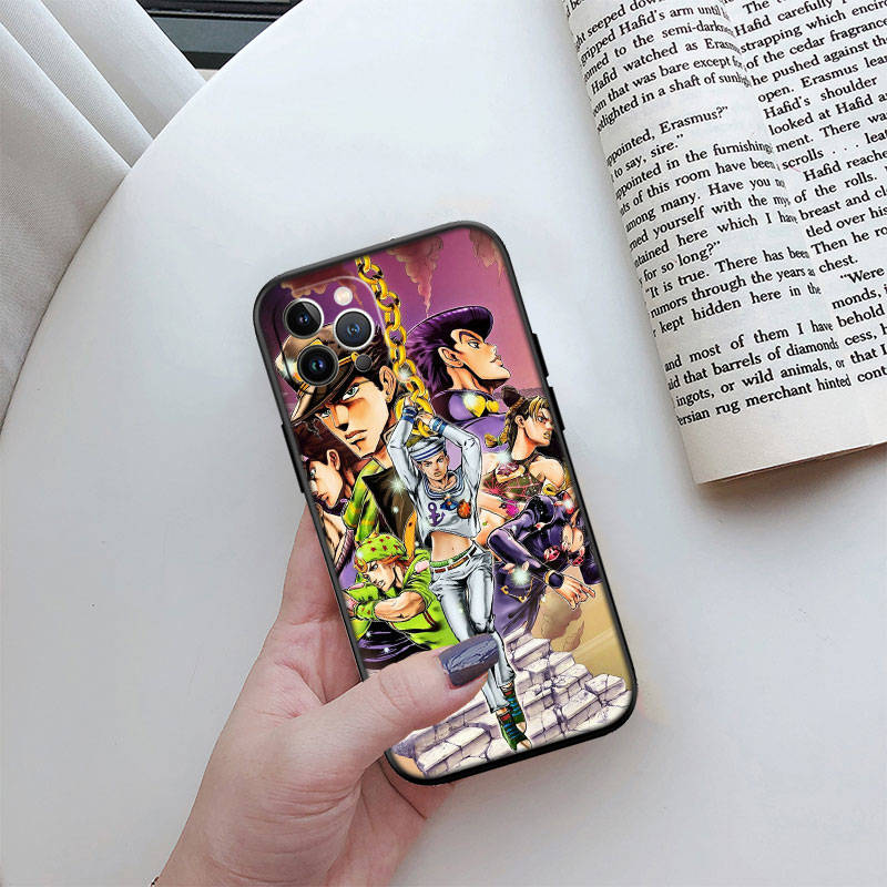 JO33 JoJos Bizarre Adventure Phone Case for Samsung A35 A25 A24 A15 A05S A05 M55 M35 M15 A06 A16 A02 A12 A13 A10 A20 A30 A22 A31 A32 A33 A41 A42 A50