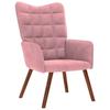 VidaXL Relaxation Chair Pink Velvet, Chair, Living Room Chair, Recliner, Lounge Chair, Living Room Seat, Chair In 4016814