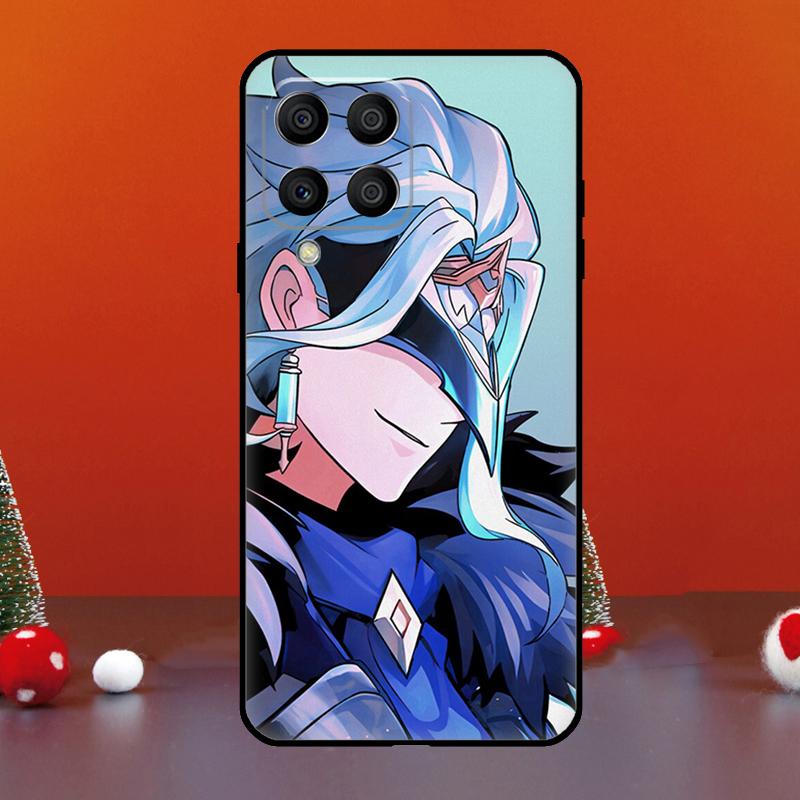 Чехол Genshin Impact Dottore для Samsung Galaxy M52 M32 M12 M11 M21 M31 M13 M33 M35 M53 M55 M15 M14 M34 M54 M06 M16