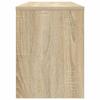 TV Stand in Sonoma Oak Finish 100 x 30 x 40 cm Engineered Wood