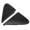 2Pcs Side View Mirror Fender Corner Trim Cover 60118 12010 Durable Side View Mirror Trim Corner Triangle Fender Fit for
