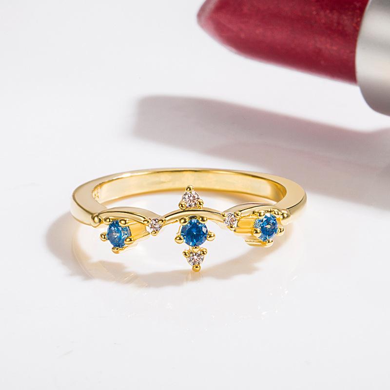 Sace Gems Классическое кольцо из медного сплава с цирконом, женские ювелирные изделия, свадебный подарок для вечеринки