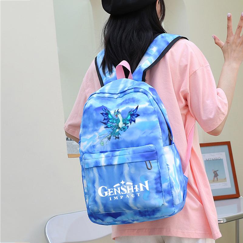 3Pcs/set Anime Girl Backpack Set School Students Kawaii Back To School Backpack Boy Children Lunch Bags Pencil Box