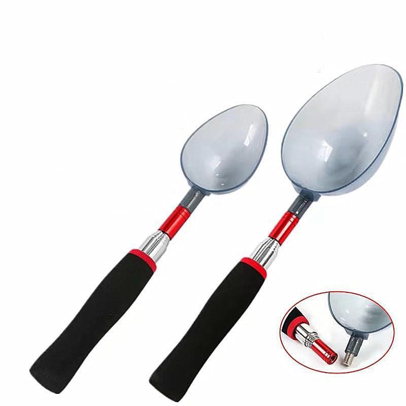 Nesting Spoon Mini Removable Stainless Steel Ear Throwing Spoon Far Throw Fixed Point Bait Nesting Device Rock Fishing Long Throw Nesting Device