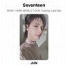 Seventeen RIGHT HERE WORLD TOUR Набор коллекционных карточек Официальная фотокарточка