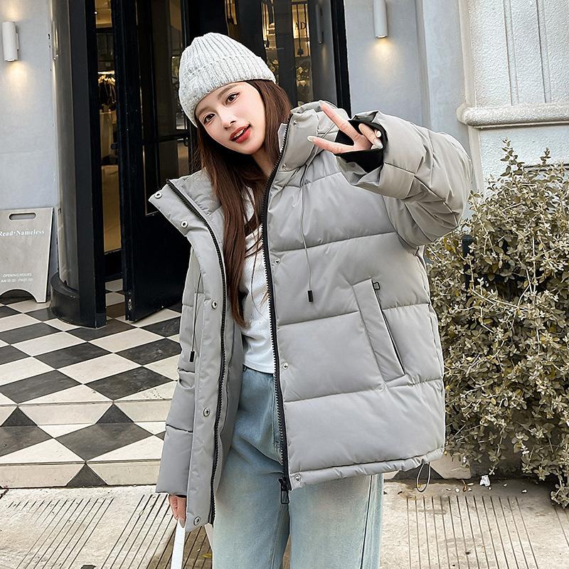 Женские зимние куртки с капюшоном, модные