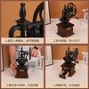 Manual Coffee Grinder Vintage Style Ceramic Burr Mill Home Barista Hand Crank Bean
