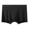 Men Boxer Underwear Slim Fit Patchwork Color Shorts Briefs Elastic Mid-Waist Design Smooth Lines U-Convex Panties