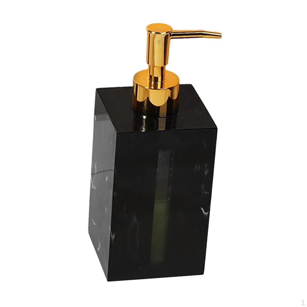 Элегантный мраморный дозатор мыла для ванной комнаты и кухни