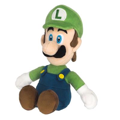 Sanei Boeki Super Mario КОЛЛЕКЦИЯ ВСЕХ ЗВЕЗД Луиджи (S) Плюшевая игрушка Ш9 x Г9 x В26см AC02
