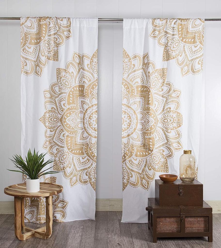 Мандала Йога Любовь Индийский Хиппи Богемный Роскошные Шторы Европейская Гостиная Спальня Кухня Украшения Оконные Украшения