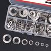 295Pcs 7 Sizes Curved Washers Kit 304 Stainless Steel Gasket Assortment  Electrical Connections