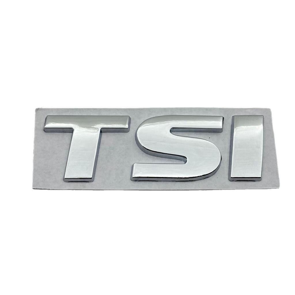 Volkswagen Jetta/Sagitar/Bora/Lavida/Magotan Large TSI Metal Car Emblem Sticker