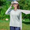 Summer Outdoor Slim-fit Sunscreen Clothes Women's Korean Cardigan Versatile Sunscreen Top Jacket