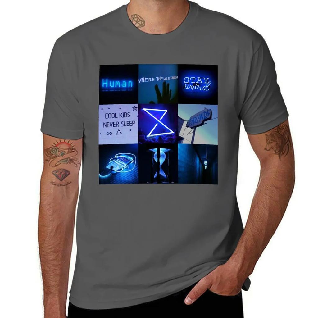 Music Vintage Retro Set It Midnight On Off Best Tour 2020 Ndasmumet Love You Fans T-Shirt Short sleeve tee graphics mens clothes