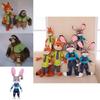Crystal Ultra Soft Crazy Animal City Plush Toy Bunny Judy Fox Stuffed Animal Doll Pillow