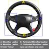 DIY Car Steering Wheel Cover For Mercedes Benz W204 C-Class 2007-2010 C280 C230
