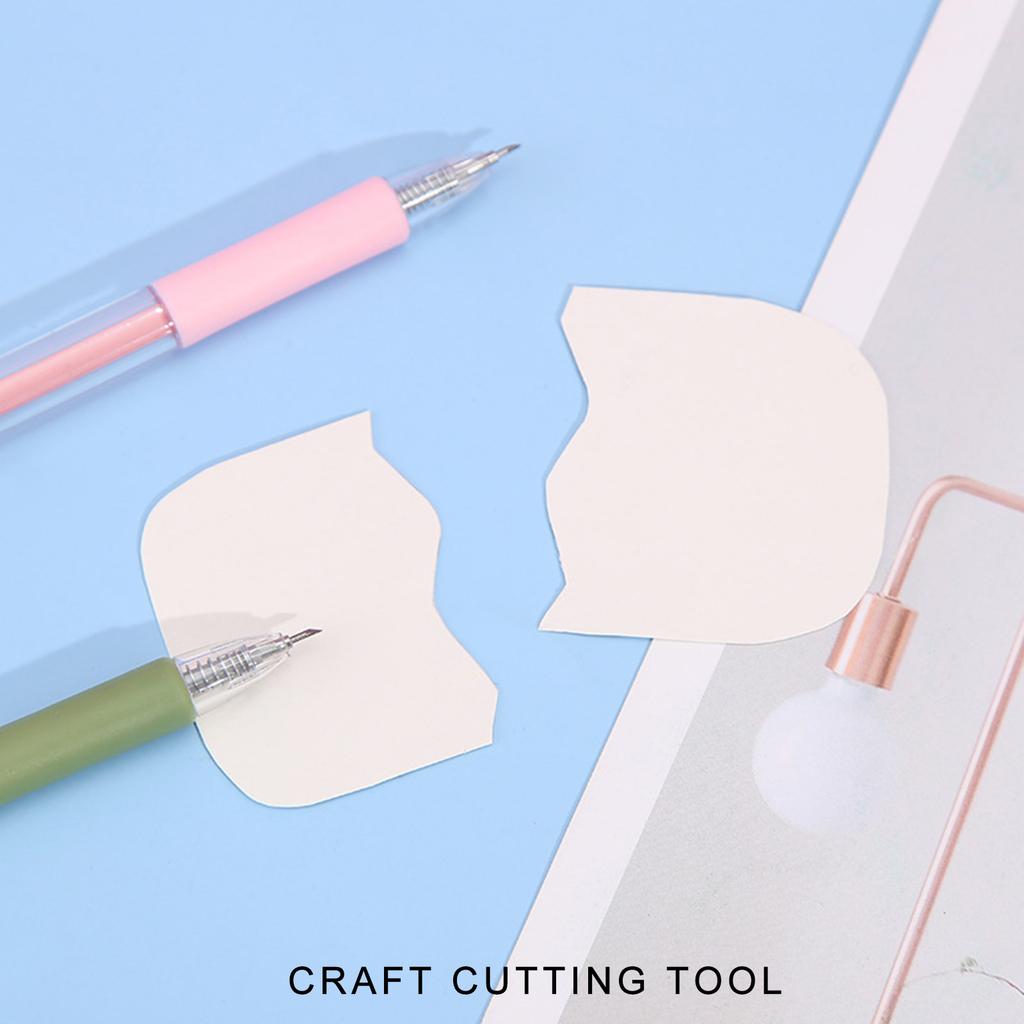 3 шт. выдвижной резак для скрапбукинга, безопасный резак для купонов, картона, посылки, упаковочная бумага, резак