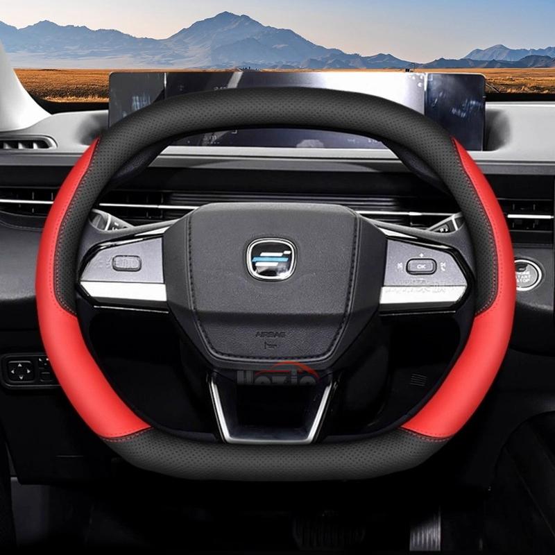Кожаная накладка на руль автомобиля для Changan Eado Plus UNI-V UN-K UNI-S CS55 PLUS Аксессуары для интерьера 2025 2026