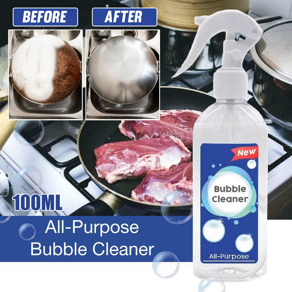100 мл кухонный очиститель от жира, пенный очиститель, универсальный пузырьковый очиститель, новинка