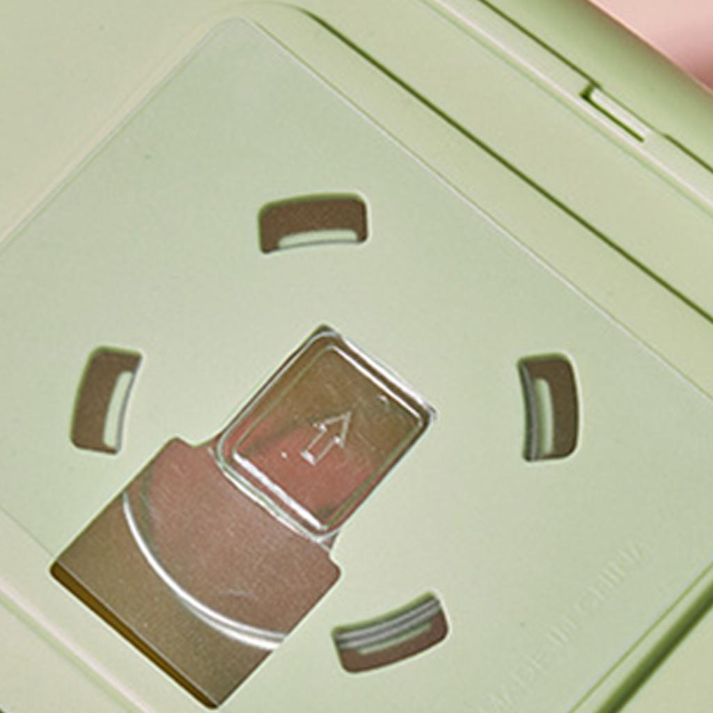 Конфетный цвет Чехол для салфеток Держатель для салфеток Диспенсер Пластиковый органайзер для салфеток для тумбочек Спален Офиса